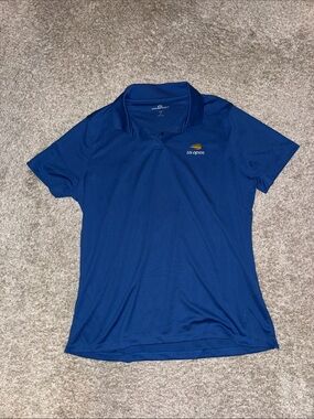 US Open Women's Blue Polo Shirt